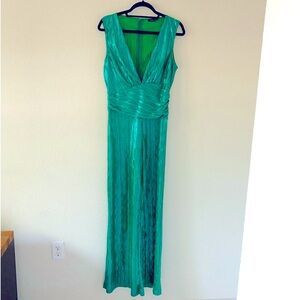 CQ by CQ Metallic green jumpsuit